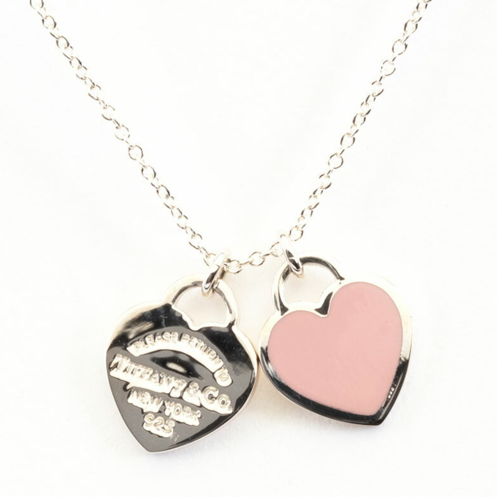 TIFFANY Silver Heart Necklace - Picture 2 of 10